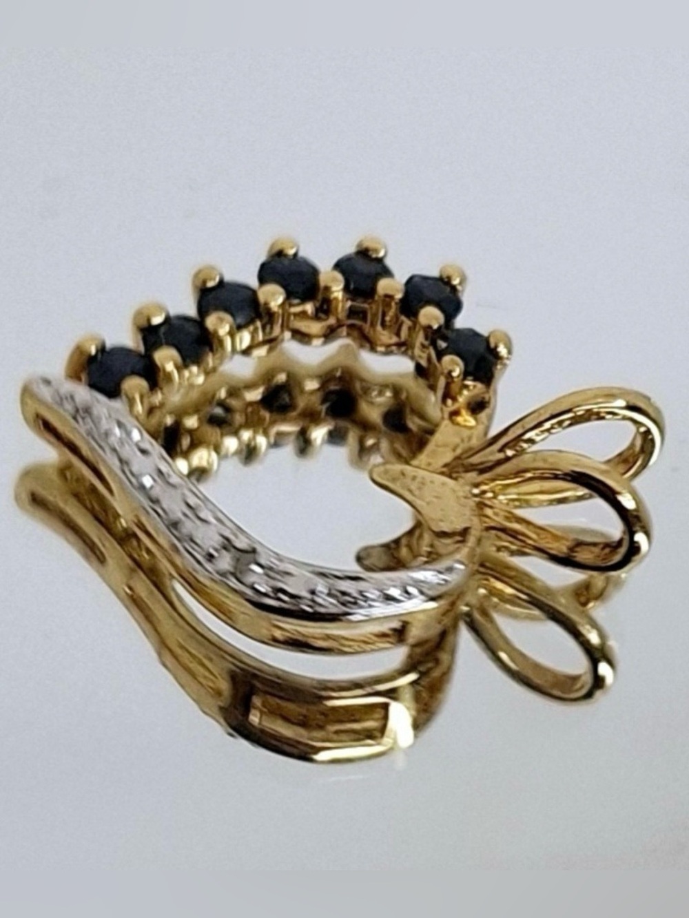 GOLD PLATED STERLING SILVER HEART PENDANT
